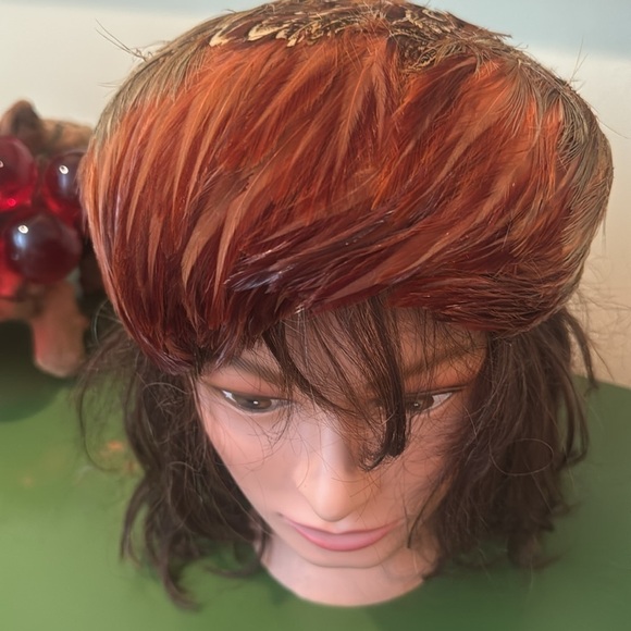 Julia Ann Original vintage  pheasant hat main image 7